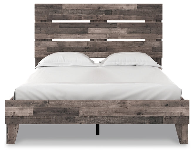 Neilsville Panel Platform Bed