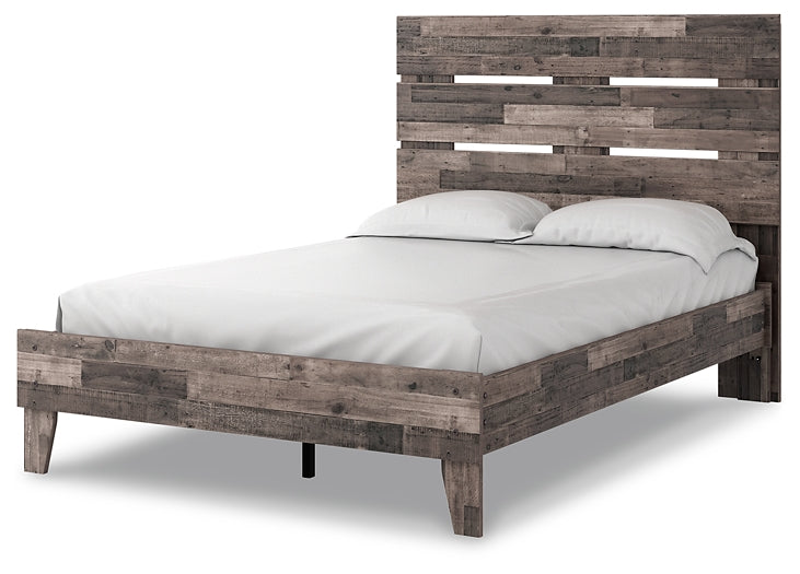 Neilsville Panel Platform Bed