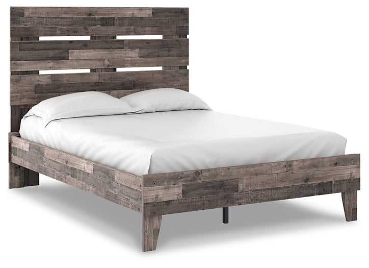 Neilsville Panel Platform Bed
