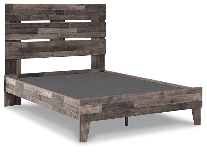 Neilsville Panel Platform Bed
