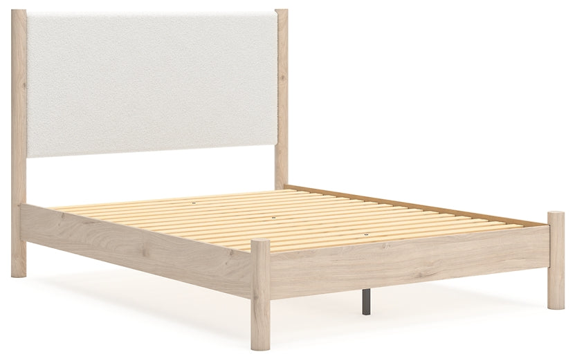 Cadmori Upholstered Panel Bed