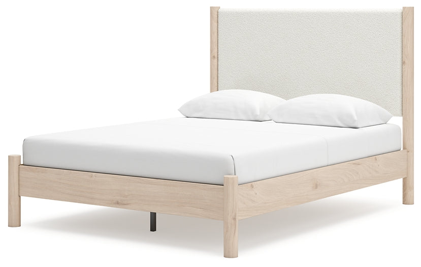 Cadmori Upholstered Panel Bed