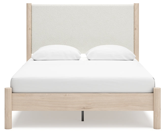 Cadmori Upholstered Panel Bed