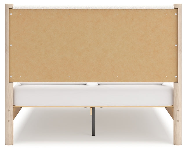 Cadmori Upholstered Panel Bed