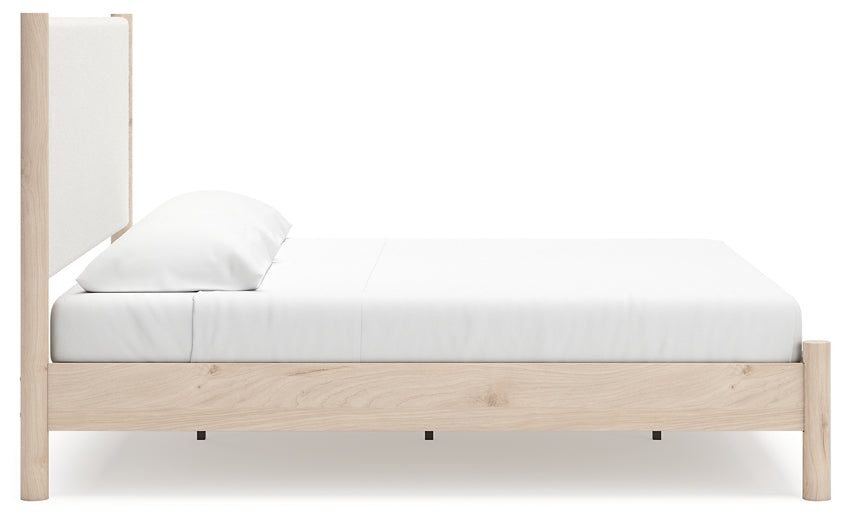 Cadmori Upholstered Panel Bed