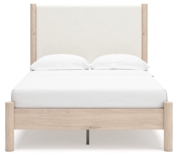 Cadmori Upholstered Panel Bed