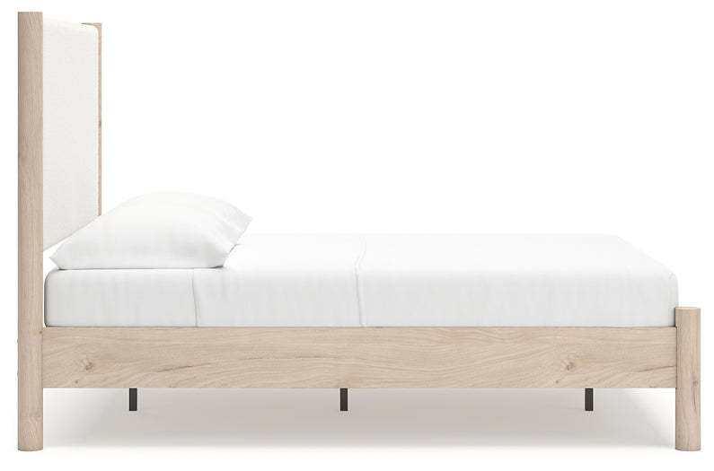 Cadmori Upholstered Panel Bed