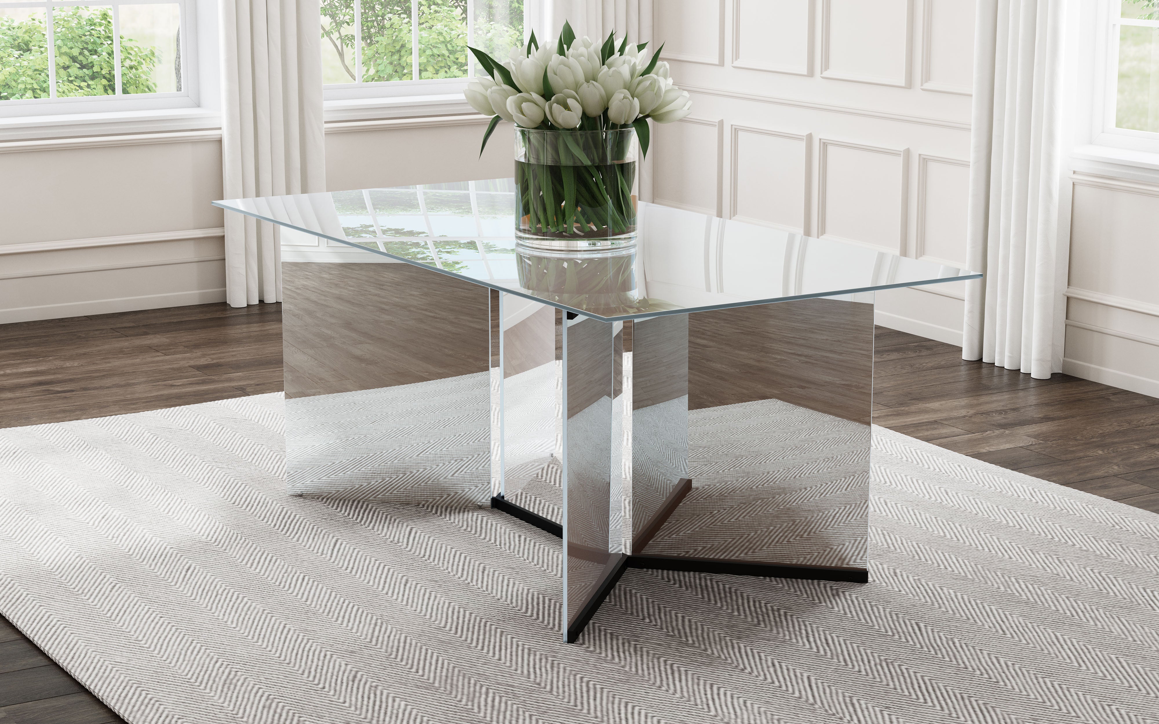 HL WOOD TABLE JERRY'S ORIGINAL ウォールナット Amazon.com - Steve Silver Furniture Riverdale Counter Height