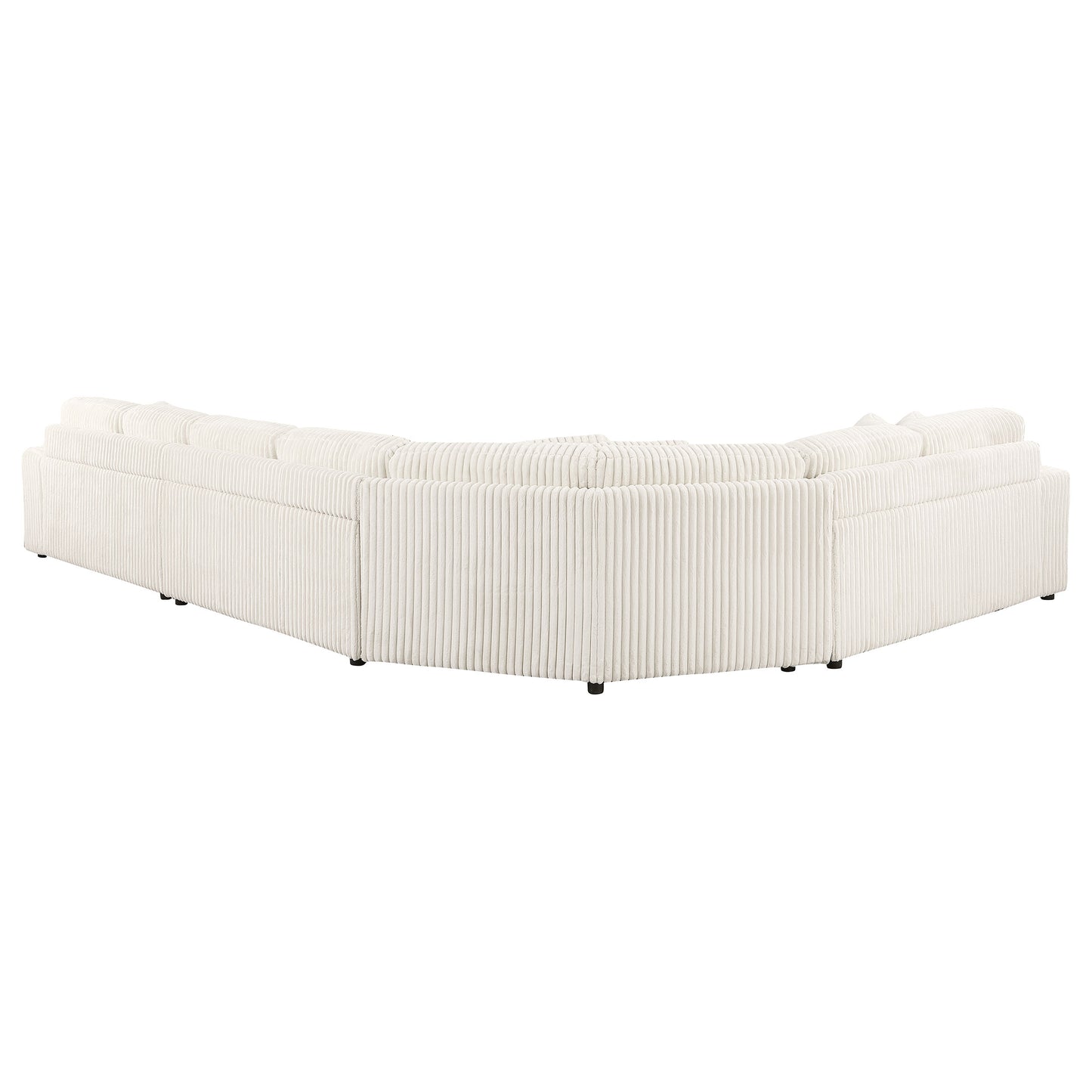 Emberson 5-piece Upholstered Modular Sectional Sofa Ivory