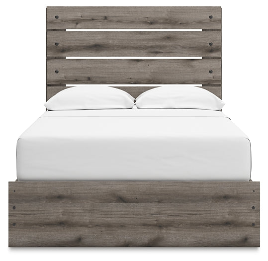 Graystorm Panel Bed With Storage