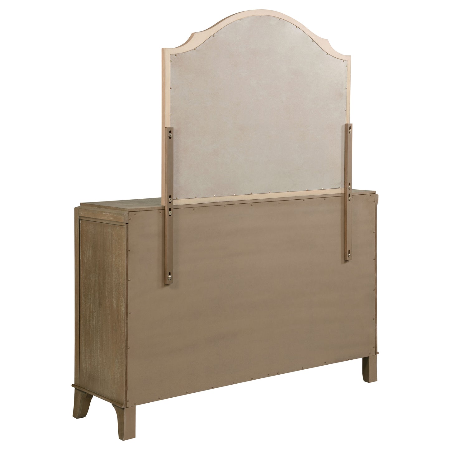 Revello 8-drawer Bedroom Dresser with Mirror Washed Mango