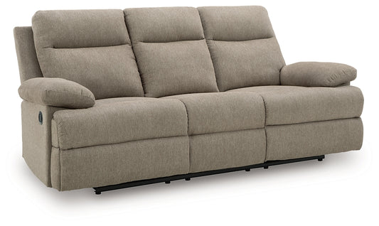 Side-Swipe REC Sofa w/Drop Down Table