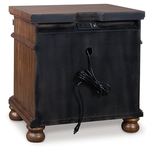 Rowlenstown Three Drawer Night Stand