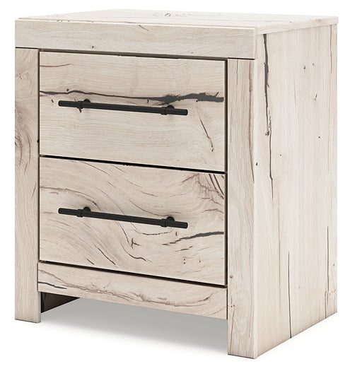 Queen Panel Bed with Mirrored Dresser, Chest and Nightstand