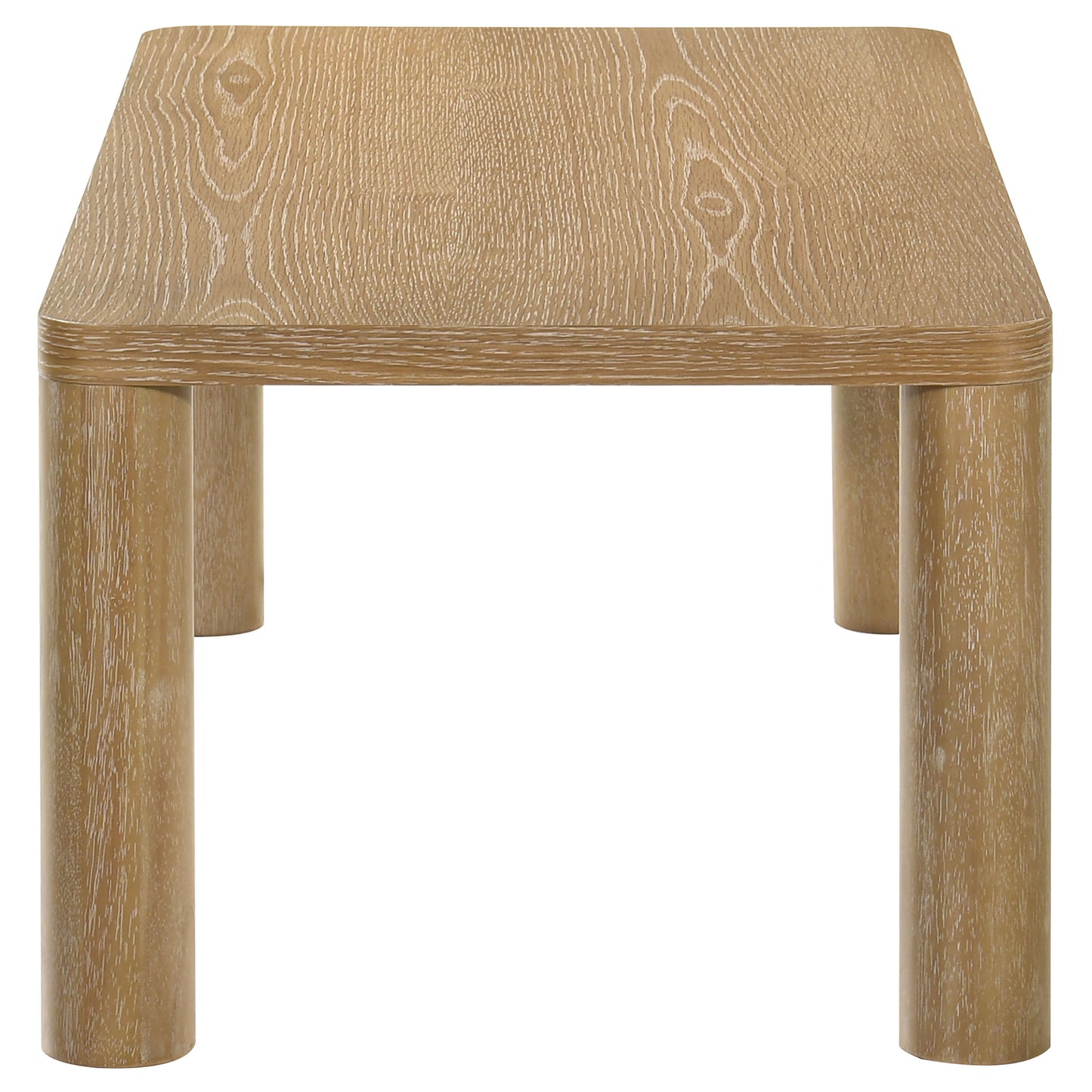 Castlewood Engineered Wood Cocktail Coffee Table Washed Oak