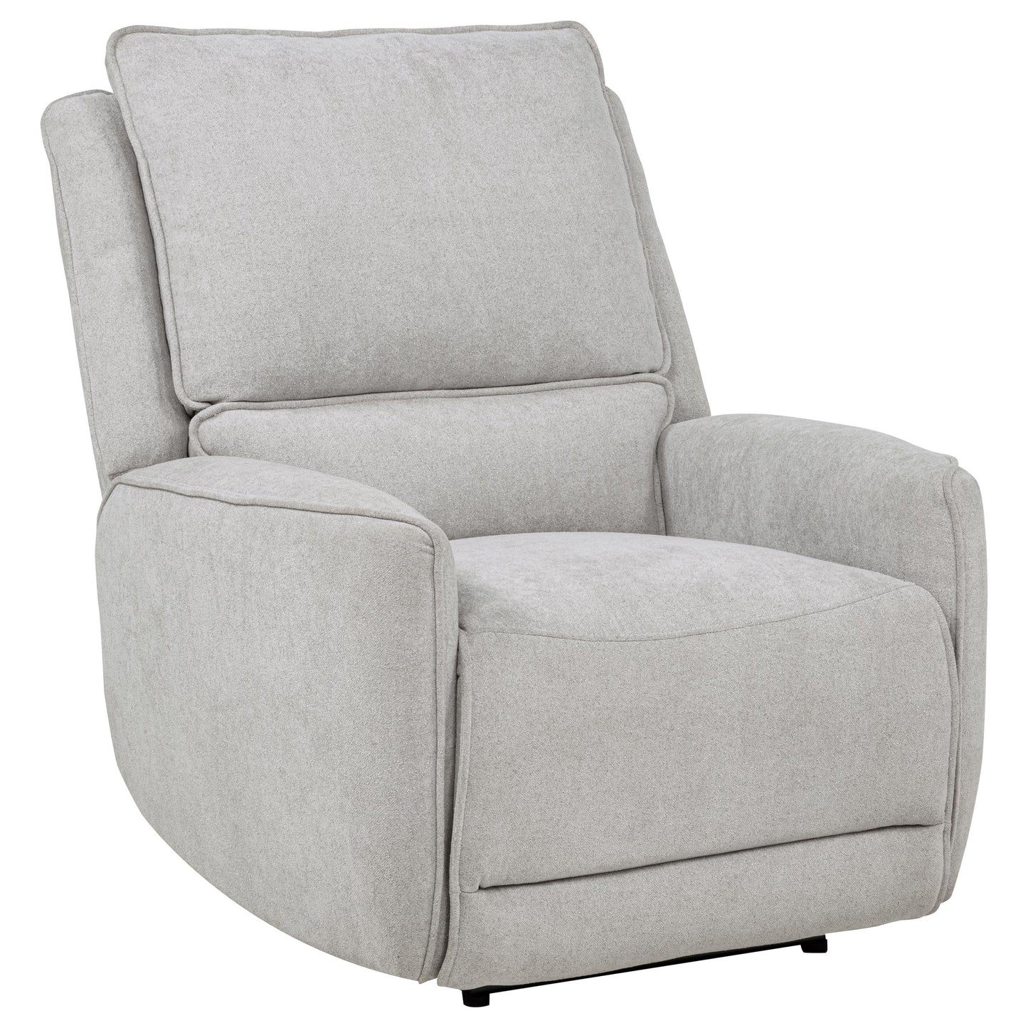 Sylmar 3-piece Chenille Power Reclining Sofa Set Dove Grey