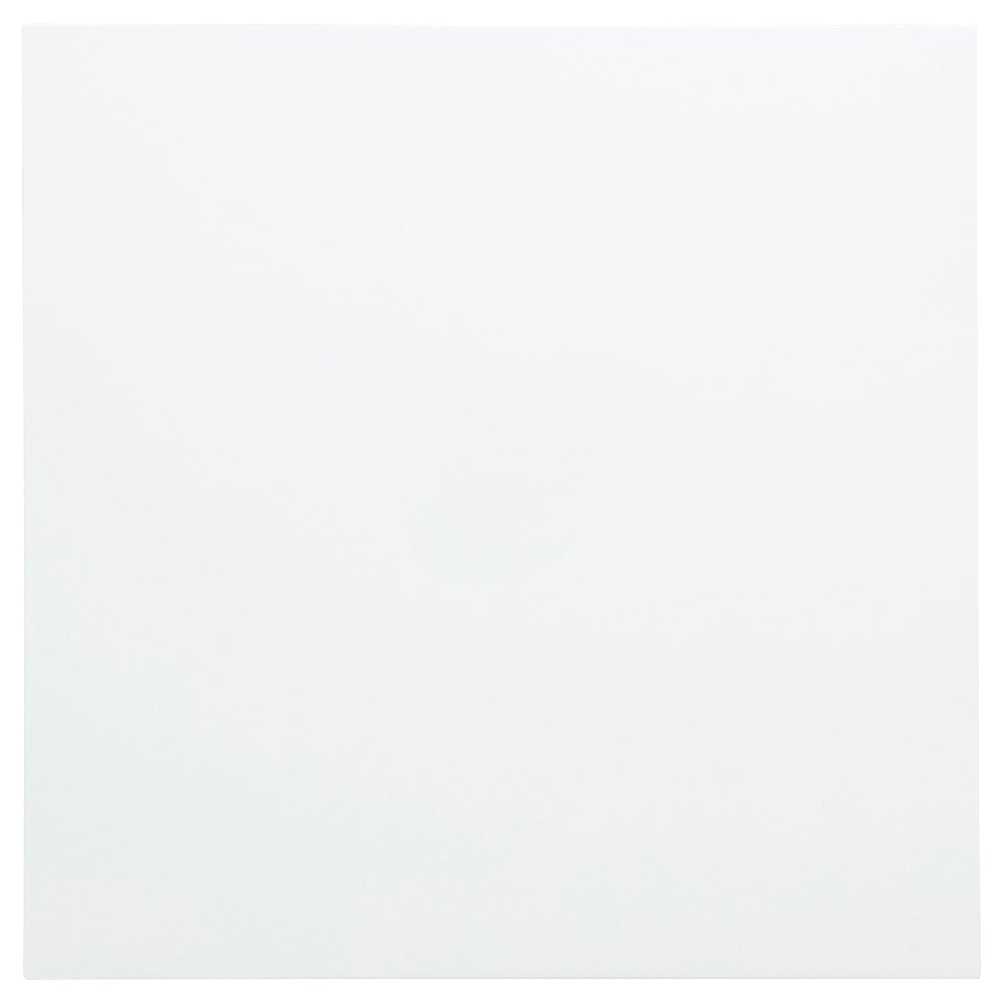 Skyview Square Pine Wood Side End Table with Shelf White