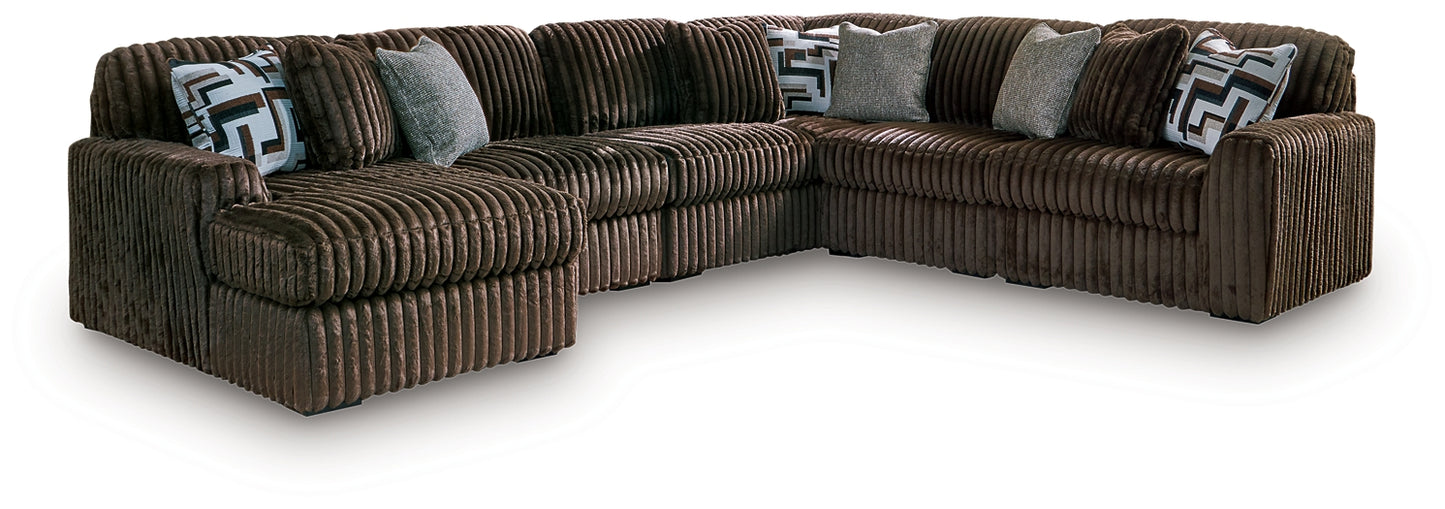 Midnight-Madness 6-Piece Sectional with Chaise