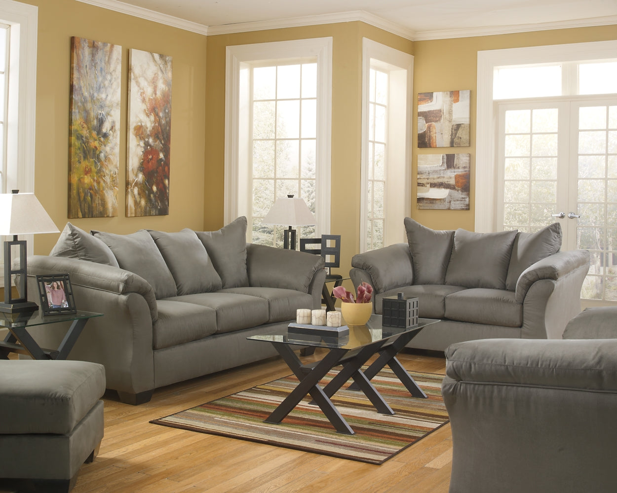 Sofa, Loveseat, Chair and Ottoman