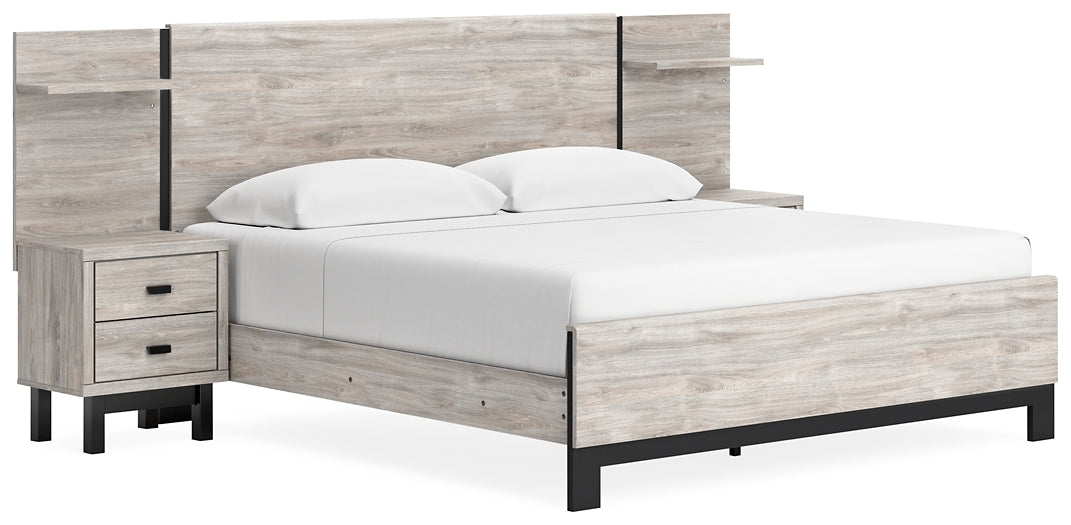 Vessalli Panel Bed With Extensions