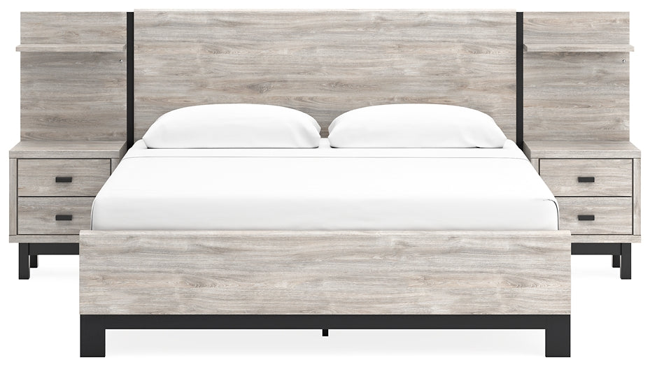 Vessalli Panel Bed With Extensions