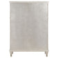 Evangeline 6-drawer Bedroom Chest Silver Oak