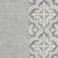 Avonlea 2-piece Upholstered Sloped Arm Sofa Set Grey Fabric