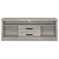 Burke 2-drawer TV Console Grey Driftwood