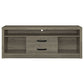 Burke 3-piece 59-inch TV Entertainment Center Grey Driftwood
