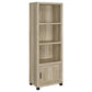 Sachin 3-piece 79-inch TV Entertainment Center Antique Pine