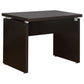 Skylar 2-piece Home Office Set L-Shape Desk with File Cabinet Cappuccino