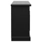 Florence 4-door Dining Sideboard Buffet Cabinet Antique Black