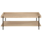 Fallon Rectangular Engineered Wood Coffee Table Light Brown