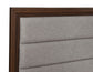 Welsley 4-piece Eastern King Bedroom Set Walnut