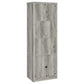 Burke 3-piece 59-inch TV Entertainment Center Grey Driftwood