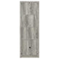 Burke 3-piece 59-inch TV Entertainment Center Grey Driftwood