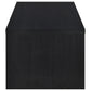 Knapp Lift Top Cocktail Coffee Table with Dual Drawers Black