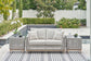 Seton Creek Outdoor Sofa and Loveseat