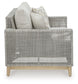 Seton Creek Outdoor Sofa and Loveseat