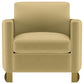 Corliss 3-piece Velvet Upholstered Sofa Set Camel