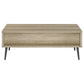 Welsh 2-piece Coffee and End Table Set Distressed Pine