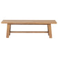 Middleton 6-piece Extension Leaf Dining Set Natural Brown