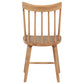 Middleton Solid Wood Dining Side Chair Brown (Set of 2)