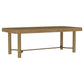Arini 9-piece Extension Leaf Dining Table Set Sand Wash