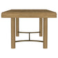 Arini 9-piece Extension Leaf Dining Table Set Sand Wash