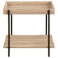 Fallon 2-piece Rectangular Coffee and End Table Set Natural