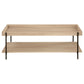 Fallon 3-piece Rectangular Coffee and End Table Set Natural