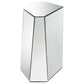 Capella 3-piece Mirrored Coffee and End Table Set Silver