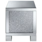 Gillian 3-piece Mirrored Coffee and End Table Set Silver