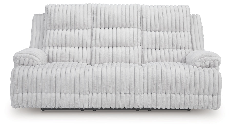 Rhines Falls REC PWR Sofa w/Drop Down Table